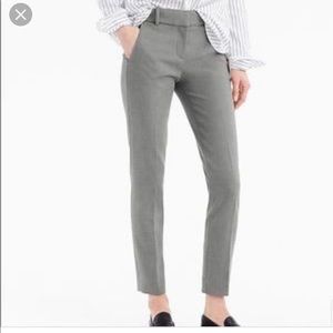 Three pairs of J. Crew City Fit Cropped Pants